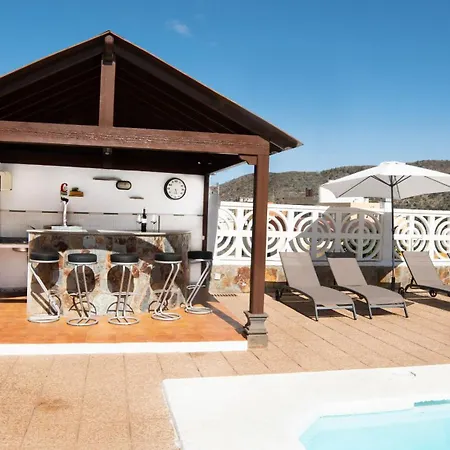 Typisch Kanarische Elena Mit Eigenem Pool * Valsequillo de Gran Canaria